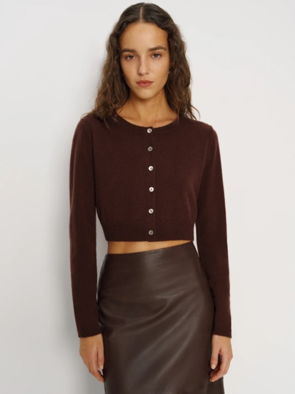 Cropped cashmere Cardigan